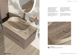 Комбинируйте тумбу «Элеганс» с раковинами и столешницами KERAMA MARAZZI — создайте уникальную ванную комнату