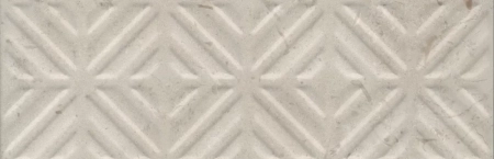 Бордюр Карму бежевый матовый обрезной 30x9,6x1