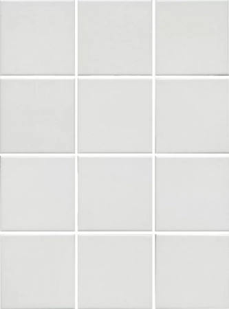 Агуста белый матовый 30x40x0,7 из 12 частей 9,8х9,8