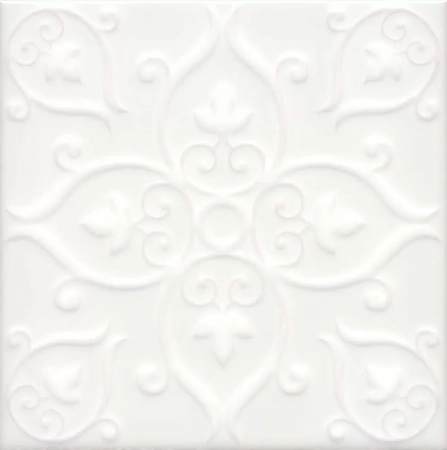 Суррей белый глянцевый 20x20x0,83