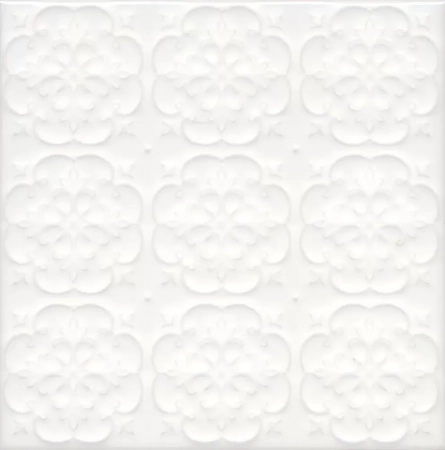 Суррей белый глянцевый 20x20x0,83