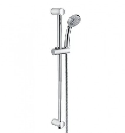 Душевая стойка PIANO c лейкой и шлангом, хром