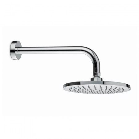 Душевая лейка PIANO "тропический дождь" с кронштейном, хром глянец