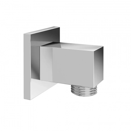 Вывод Fioretto/Фьоретто для воды квадратный, хром