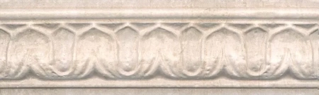 Бордюр Пантеон бежевый матовый 25x7,5x1,4