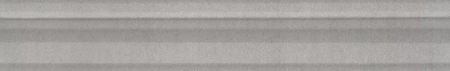 Бордюр Багет Марсо серый матовый обрезной 30x5x1,9