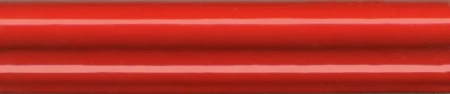 Бордюр Багет Граньяно красный глянцевый 15x3x1,6
