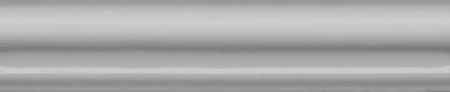 Бордюр Багет Клемансо серый темный глянцевый 15x3x1,6