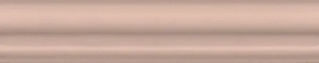 Бордюр Багет Тортона розовый матовый 15x3x1,6