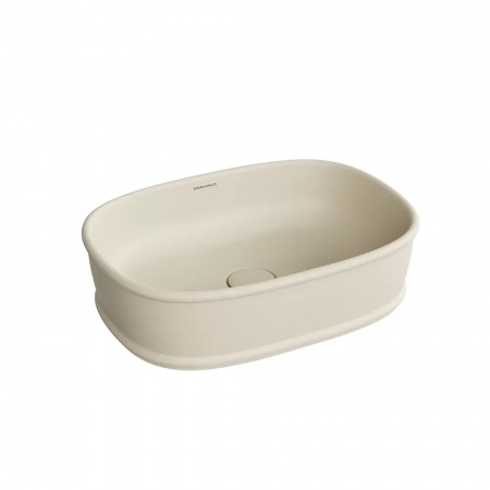 Раковина CIRCO накладная 50, песочная матовая