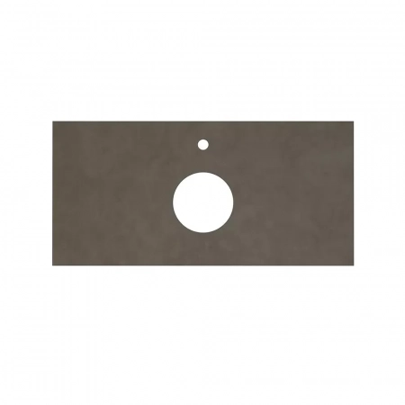 Спец. изделие декоративное из керамогранита Про Чементо 100x48, коричневый тёмный матовый