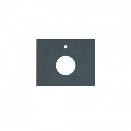 Спец. изделие декоративное из керамогранита Про Чементо 60x48, синий тёмный матовый