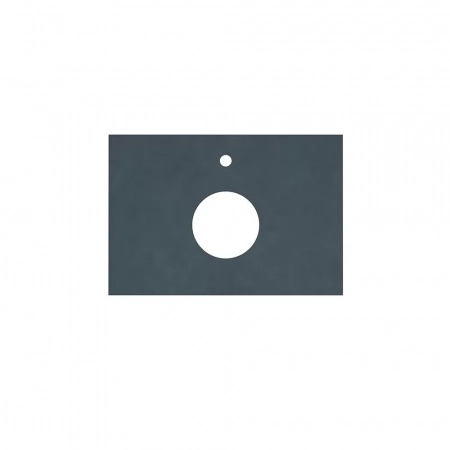 Спец. изделие декоративное из керамогранита Про Чементо 70x48, синий тёмный матовый