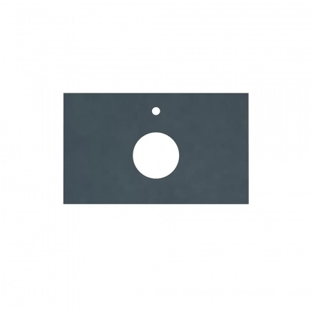 Спец. изделие декоративное из керамогранита Про Чементо 80x48, синий тёмный матовый