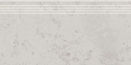 Ступень Про Лаймстоун серый светлый натуральный обрезной 30x60x0,9