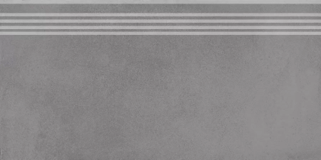 Ступень Мирабо серый обрезной 30x60x0,9