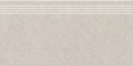 Ступень Джиминьяно серый светлый матовый обрезной 30x60x0,9