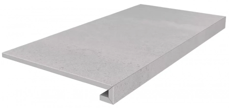 Ступень клееная Про Матрикс серый светлый обрезной 33x60x0,9