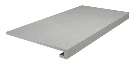 Ступень клееная Про Чементо серый матовый 33x60x0,9