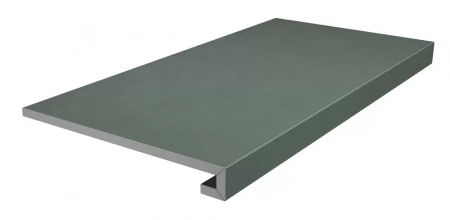 Ступень клееная Про Чементо зелёный матовый 33x60x0,9