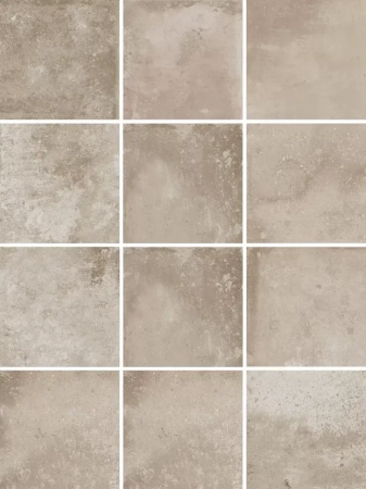 Спартель бежевый матовый 29,8х39,8x0,7 из 12 частей 9,8x9,8