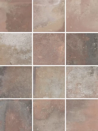 Спартель микс матовый 29,8х39,8x0,7 из 12 частей 9,8x9,8