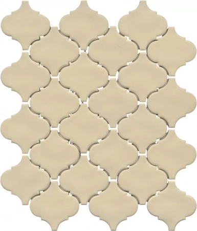 Арабески Марокко жёлтый светлый матовый 26x30x0,7