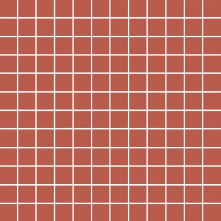 Темари красный матовый 29,8x29,8x0,35