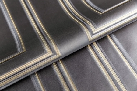 Обои виниловые Буазери мотив, черный