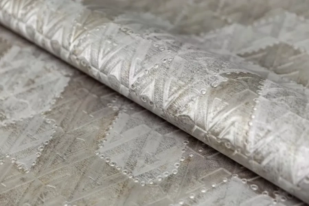 Обои виниловые на флизелиновой основе Коллаж мотив, серый