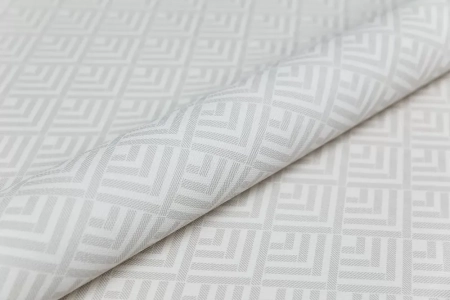 Обои виниловые на флизелиновой основе Уик-энд мотив, серый геометрия