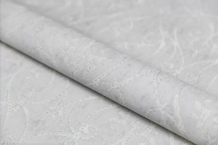 Обои виниловые на флизелиновой основе Дамаск мотив, серый