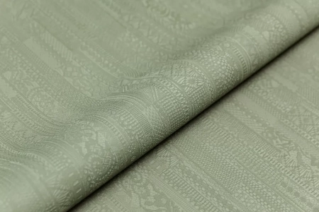 Обои виниловые на флизелиновой основе Ажур база универсальная, зеленый