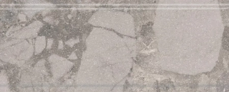 Бордюр Рабат Стоун серый матовый обрезной 30x12x1,3