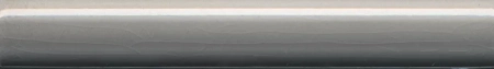 Бордюр Багет Салинас серый глянцевый 15x2x1,1