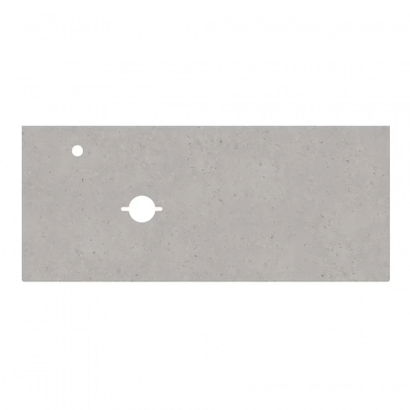 Спец. изделие дек. для накладных раковин Safi/Сафи Риккарди 120 см, серый светлый матовый