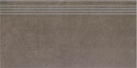 Ступень Королевская дорога коричневый обрезной 30x60x0,9