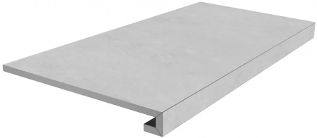 Ступень клеёная Монте Тиберио серый матовый 33x80x0,9