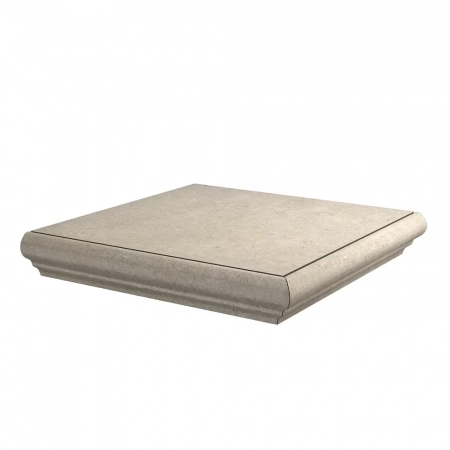 Ступень угловая Аллея светлый 30x30x0,8