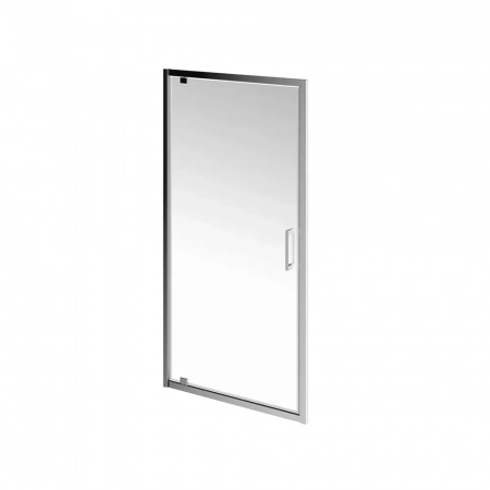 Душевая дверь VETRO, распашная, 100х195, хром