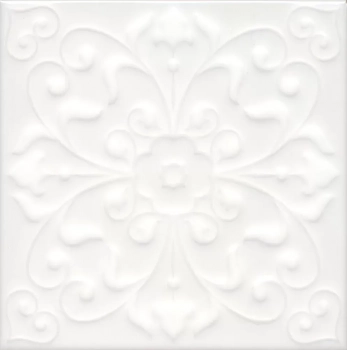 Суррей белый глянцевый 20x20x0,83