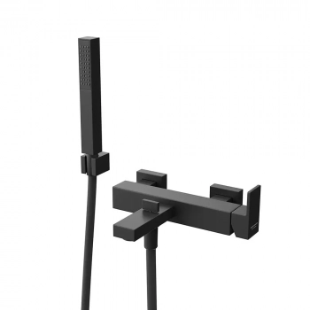 Смеситель для ванны FUTURA настенный, матовый черный