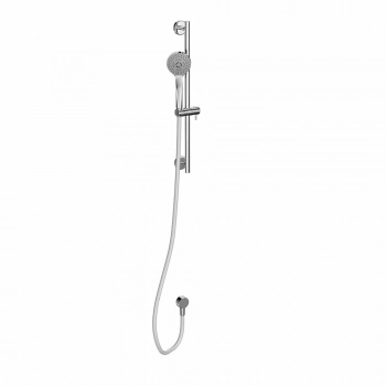 Душевая стойка OLE c лейкой и шлангом, хром