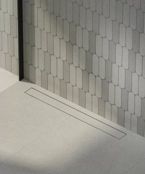 Душевой лоток double из нержавеющей стали, 75 см