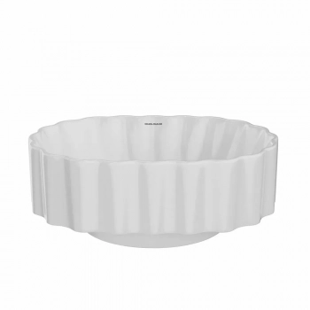 Раковина ARTBASIN Conchiglia накладная 50, белая глянцевая