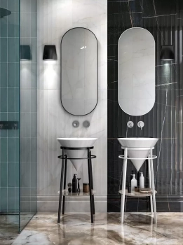 Металлическая структура CONO напольная 44, черная матовая