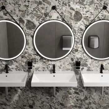 Раковина CUBO подвесная\мебельная 70, белая глянцевая