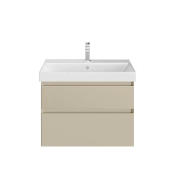 Тумба CUBO подвесная с ящиками 70, лимо матовая