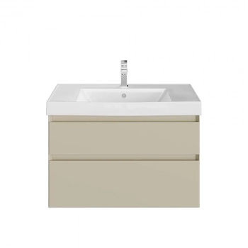 Тумба CUBO подвесная с ящиками 80, лимо матовая