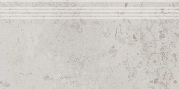 Ступень Про Лаймстоун серый светлый натуральный обрезной 30x60x0,9